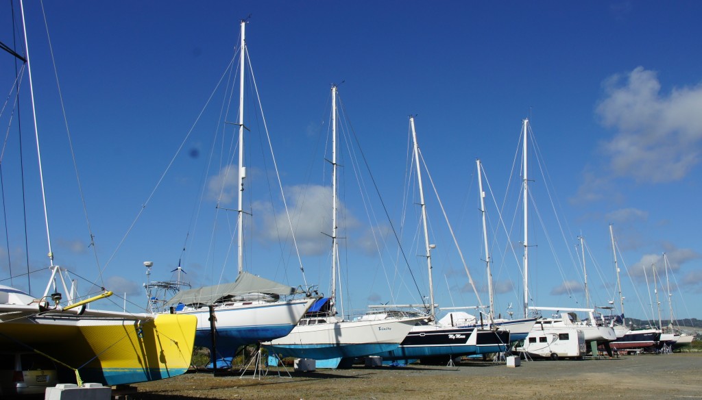 Port Whangarei Marine Centre Part of the long term storage area offered at discounted rates